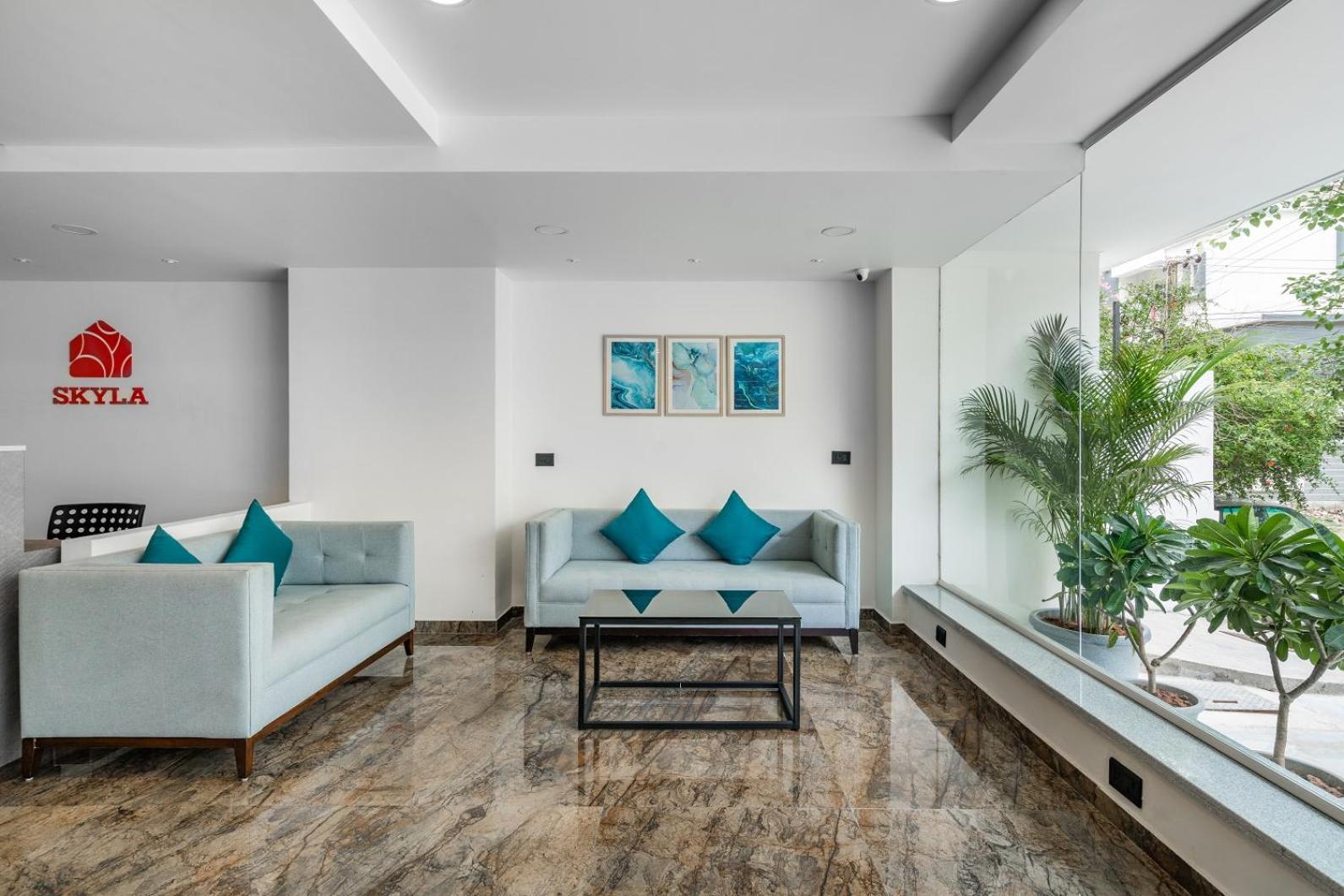 Skyla Studios & Suites - Hitech City Hyderabad Exteriör bild